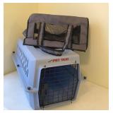 Pet Taxi & Mesh Cat Carrier