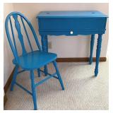 Antique Secretary & Chair