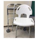 Handicap Shower Seat & Walker