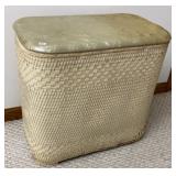 Vtg Laundry Hamper
