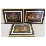 Framed Poker Dogs Prints