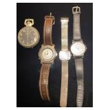 Wrist and stop watches