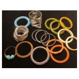 Bangle and cuff bracelets
