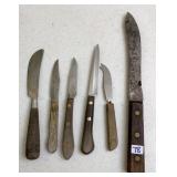 Wood Handle Knives