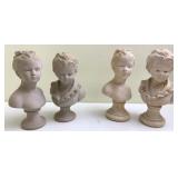 Vtg Chalkware by Brongniart & Alexander Backer