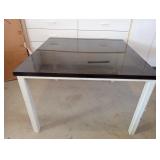 Heavy Duty Table Frame With Lexan Top.