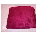 Red Plush Blankets