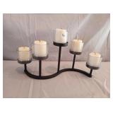 Wrought Iron Candle Display