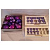 Variety Of Purple Ornaments
