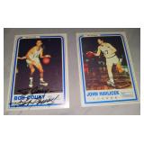 John Havlicek & Bob Cousy Basket Ball Cards