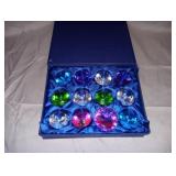 Crystal Birth Stone Paper Weights