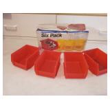 Plastic Stackable Shelf Bins