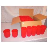 Red Plastic Drinking Cups