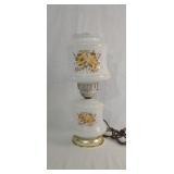 Vintage Milk Glass Lamp