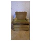 Velvet Arm Chair