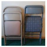 Padded Folding Chairs
