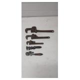 Assorted Pipe Wrenches