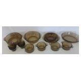 Brown Glassware