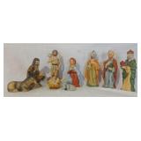 Ceramic Nativity Scene