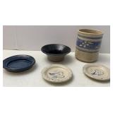 Salt Glazed Pottery Pieces