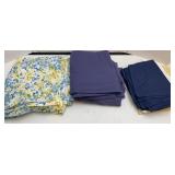 (2) Sets of Full Sheets & Extra Pillow Cases