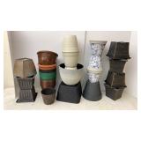 Medium Size Plastic Planters