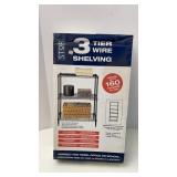 3-Tier Wire Shelving (NIB)