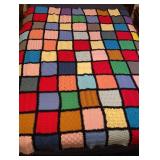 High Quality Knit Sampler Throw