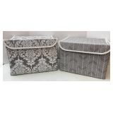 Canvas Hinged Storage Cubes
