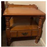 Young Republic Tell City Maple End Table