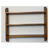 Oak Wall Shelf 36x5.5x32