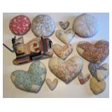 Pillows made from old quilts