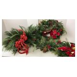 LED Lighted Swag & Wreath