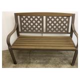 Metal & Resin Bench 48in
