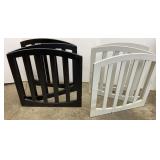 (2) free standing Gates