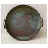 Front Gate Copper Handled Tray