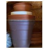 Plastic Terracotta Look planters