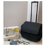 Brother LX-3125 Sewing Machine & Roling Tote