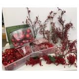 Red Ball & Sprigs of Red Berry