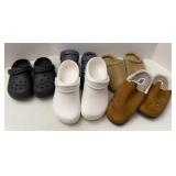 Crocs size 9 (menï¿½s 7) & Rugged Shark (10)