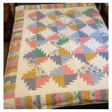 Handmade Feedsack Dearborn Mills Quilt
