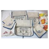 Embroidered Cutlery Pouches & Napkins