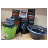 Various Size Plastic Greenhouse Pots (at least