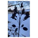 Metal Landscape Art 7ft tall
