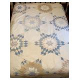 Antique Cotton Star Quilt