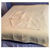 King Size Store bought quilt & shams