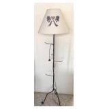 Basket Holder Floor Lamp