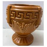 VTG Greek Key Grapes Jardiniere Planter