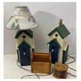 Handmade Table Lamps, Coasters