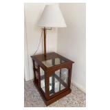 End Table Display Table Lamp